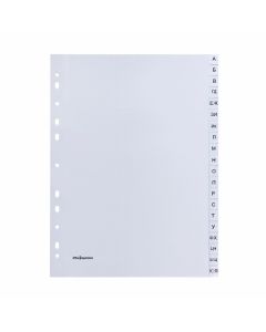 Office 1 Разделител, PP, A4, с букви, с българската азбука