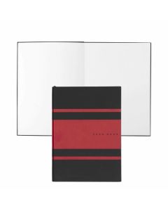 Hugo Boss Тефтер Essential Gear Matrix, на точки A5, червен