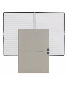 Hugo Boss Тефтер Elegance Storyline, на редове, A6, сив