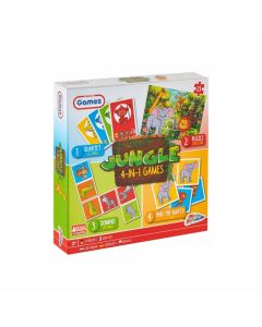 Moxy Игра Джунгла, 4 в 1