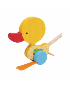 Small Foot Играчка Пате, за бутане, дървена, 61 х 6.5 х 17 cm