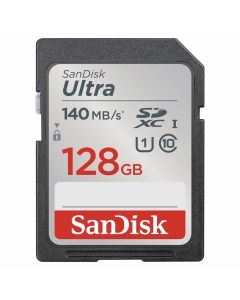 SANDISK Ultra 128GB SDXC Memory Card 140MB-s