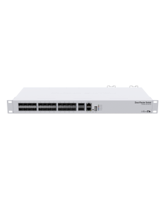 Switch MikroTik CRS326-24S+2Q+RM, 24xSFP+, 2xQSFP+, 1xFE, 650MHz, 64MB, L5