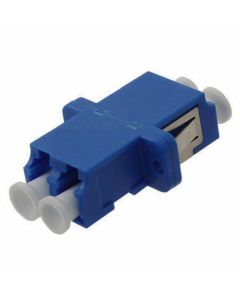 LC-UPC дуплексен oптичен адаптер, сингълмод, син, COMMSCOPE
