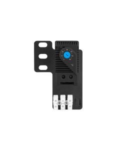 Lanberg closed-loop thermostat 19" 10A with ear terminal block, black