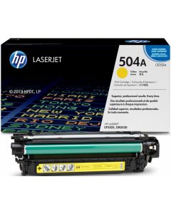 Касета за HP LASER JET CM3530 / CP3525 - /504A/ - Yellow