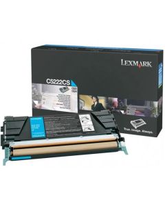 Касета за LEXMARK OPTRA C 522 / 524 / 530 / 532 / 534 - Cyan - OUTLET - P№ C5222CS