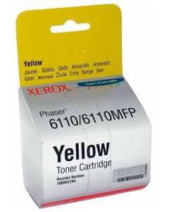 Тонер касета за Xerox Phaser 6110 / 6110N / 6110MFP / S/X Series, Yellow, 106R01204