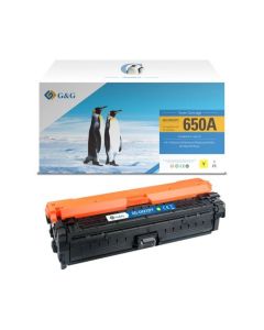 Тонер касета за HP LaserJet CP5520, 5525. 650A/ CE272A - Yellow - G&G