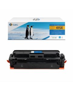 Касета 415X за HP COLOR LASERJET PRO M454dn/dw / MFP M479dw/fdn/fdw Cyan