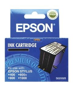 EPSON STYLUS 400 / 800 / 800+/1000 - Black - OUTLET - S020025 - TV
