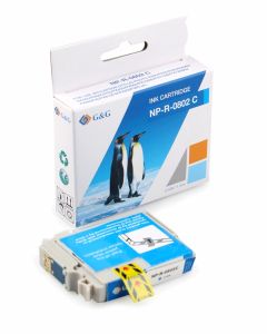 EPSON STYLUS PHOTO R265 / R360 / RX560 / RX585 / Cyan T0802 C - G&G