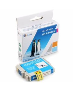 EPSON STYLUS PHOTO R265 / R360 / RX560 / RX585 / Magenta - T0803 M - G&G