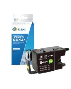 BROTHER MFC-J6510 / J6710 / J6910 - Black - LC1280XLBK - P№NP-B-0079XLBK - G&G -