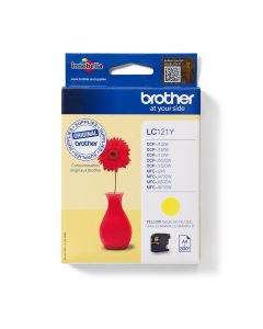 Глава за Brother DCP J132W / J152W / J172W / 552DW Series, Yellow, LC121Y