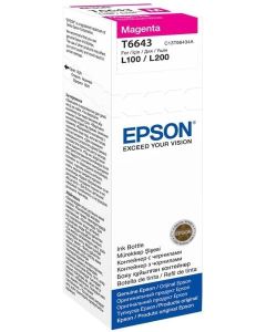 EPSON L100 / L110 / L200 / L210 / L300 / L355 / L550 - Ink Bottle Magenta - 70ml
