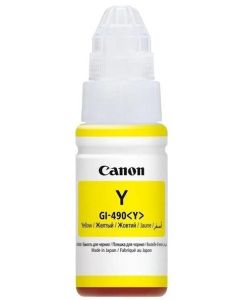 CANON PIXMA G1400 / G2400 / G3400 - GI-490Y - Ink Bottle Yellow -P№BS0666C001AA