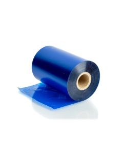 ТЕРМОТРАНСФЕРНА ЛЕНТА - 102 mm x 300 m - шпула 25.4 мм - WAX - BLUE