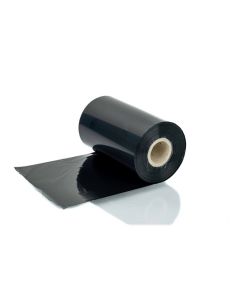 ТЕРМОТРАНСФЕРНА ЛЕНТА - 60 mm x 600 m - шпула 25.4 мм - WAX / BLACK