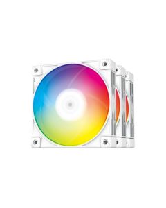 DeepCool Комплект вентилатори Fan Pack 3-in-1 - FC120 White, Addressable RGB