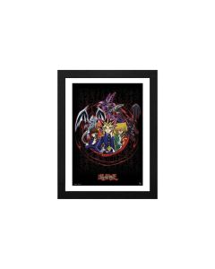 GBEYE YU-GI-OH! - Framed print Joey Yugi Kaiba (30x40)