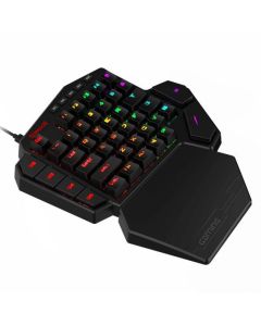 RGB механична геймърска клавиатура за една ръка Redragon Diti K585RGB Blue Switch