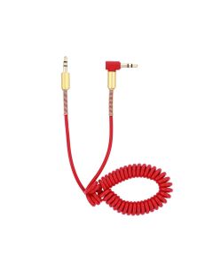 Tellur аудио кабел, 3.5 мм – 3.5 мм, разтегателен, 1.5 м, червен