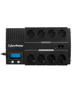 Десктоп енергоспестяващ UPS с AVR и LCD дисплей, 1000VA/600W, 8x Schukо