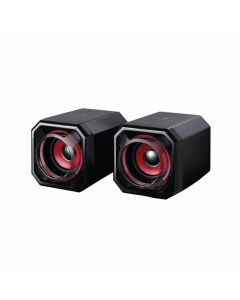 Тонколони SureFire Gator Eye, геймърски, 70 dB, 80 - 20000 Hz, 5 W, червени
