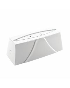 Palex Диспенсър за кърпи за ръце със Z-сгъвка, хоризонтален, бял