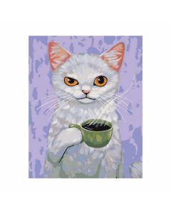 Foska Комплект рисуване по номера Grumpy, 40 x 50 cm