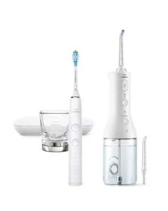PHILIPS Electric toothbrush Diamond Clean 9000 + Airfloss white