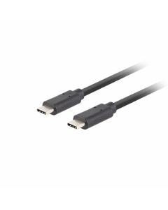 Lanberg USB-C M-M 3.1 GEN 2 CABLE 1.8M 10GB-S PD100W Black