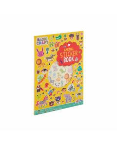 Moxy Книжка със стикери Животни, А4