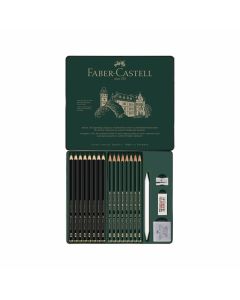 Faber-Castell Молив Pitt Graphite Matt&Castell 9000, чернографитен, 20 броя