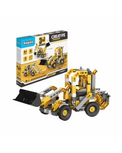Engino Конструктор Creative Builder - Колесен товарач, 3 в 1