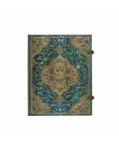 Paperblanks Тефтер Turquoise, Ultra, широки редове, твърда корица, 72 листа