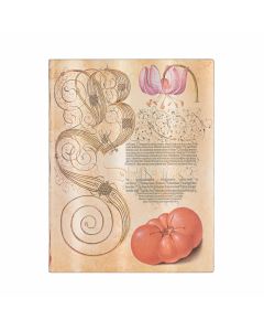 Paperblanks Тефтер Lily & Tomato, 180 х 230 mm, широки редове, 88 листа