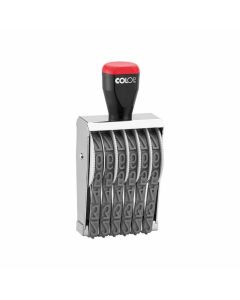Colop Номератор 15006, с 6 цифри, 15 mm, ръчен