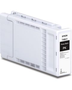 Epson UltraChrome Pro 6 T48U1, за Epson SureColor SC-P8500 Series, черен, 350ml