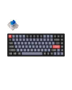Keychron K2 Pro, механична, геймърска, USB, RGB, Keychron K Pro Blue, Черна