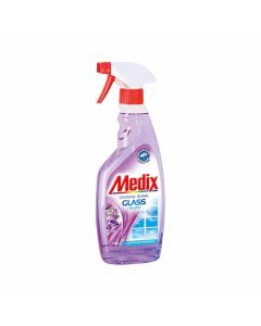 Препарат за почистване на стъкла Medix, с помпа, 500 ml, виолетов