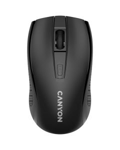 CANYON MW-7, 2.4Ghz, 1x AA, 4 бутона, DPI 800/1200/1600, Черна