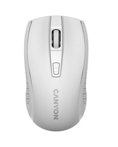 CANYON MW-7, оптична, USB, 1600dpi, 2.4GHz, Бяла