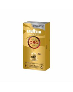 Lavazza Кафе капсула Qualita Oro Nespresso, стандарт, алуминиева, 10 броя