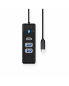 Orico PWC2U-C3-015-BK, USB Type-C, 92.9x30.6x19.5мм, 15см, черен