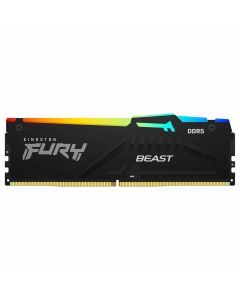 Kingston DRAM 16GB 5200MT-s DDR5 CL36 DIMM (Kit of 2) FURY Beast RGB EXPO