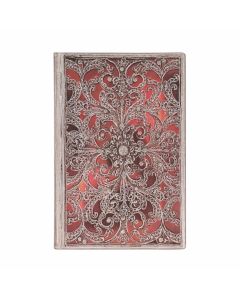 Paperblanks Тефтер Garnet, Ultra, широки редове, мека корица, 88 листа
