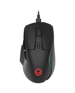 LORGAR, оптична, геймърска, USB, RGB LED, Черна