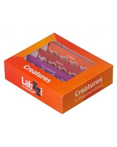 Комплект подготвени проби от живи същества Levenhuk LabZZ C12